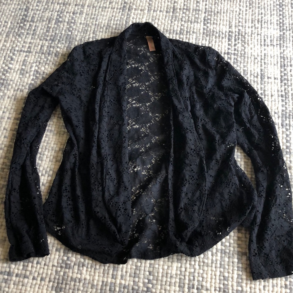 Lace blazer